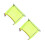 2Pcs Durable Yellow Hard Hat Full Brim Shade Sun Visor Accessories 7