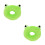 2Pcs Cat Surgery Cone Light Green Comfortable Durable Pet Collar 7
