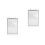 2Pcs Compact Acrylic Tabletop Flip Sign Holders for Menus and Posters 5