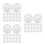 150Pcs White Inserts for Baby and Pet Noise Maker Projects 5