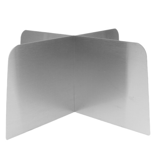 3Pcs Stainless Steel Pot Divider for Hot Pot Restaurant Use