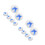12Pcs Powder Puff with Bow, Soft Plush Material for Delicate Skin Use 5