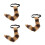 3Pcs Cute Multi-Color Plush Detachable Tail Fox Cat Tail for Costume 6