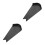 2Pcs ABS Rv Slide Out Corner Trim Black Trailer Slide Protector Caps 10