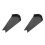 2Pcs ABS Rv Slide Out Corner Trim Black Trailer Slide Protector Caps 6