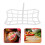 30Pcs Acid-Resistant Fermenting Jar Press Plates White 8