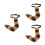 3Pcs Cute Multi-Color Plush Detachable Tail Fox Cat Tail for Costume 7