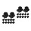 24Pcs Portable Compression Bottle Adapter Plug for Outdoor Toy Beads 8