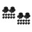 24Pcs Portable Compression Bottle Adapter Plug for Outdoor Toy Beads 6