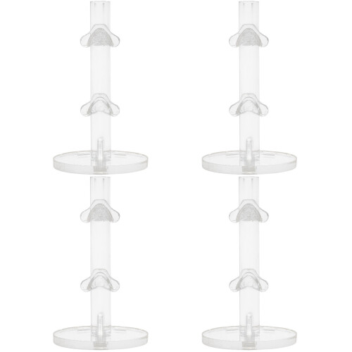 4St Transparante Brillenhouder Set Voor DIY Organizer En Display 2