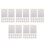 175Pcs Thermal Tattoo Transfer Paper Beige for Accurate Stencil Design 7