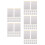 175Pcs Thermal Tattoo Transfer Paper Beige for Accurate Stencil Design 10