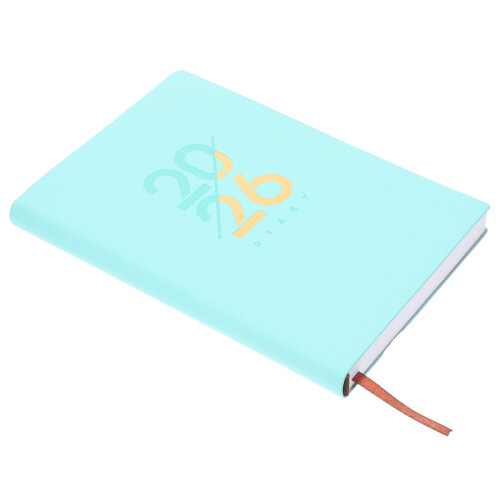 3Pcs Green PU Academic Planner Undated Weekly Monthly Organizer