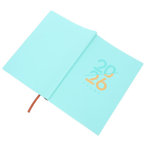 3Pcs Green PU Academic Planner Undated Weekly Monthly Organizer 2