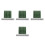 4Sets Adhesive Metal Car Parking Temporary Phone Display 9