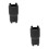 2Pièces Outil D'extraction Écrou Noir Acier Carbone Durable 8