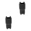 2Pièces Outil D'extraction Écrou Noir Acier Carbone Durable 10