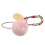 4Pcs Multi Brass Cellphone Charm Strap Cute Bell Sound Phone Accessory 2