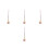 4Pcs Multi Brass Cellphone Charm Strap Cute Bell Sound Phone Accessory 6