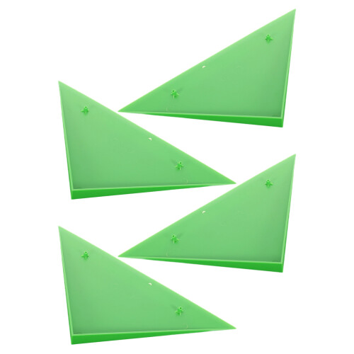 12Pcs Durable Green Foosball Table Triangle Corner Edge Protectors