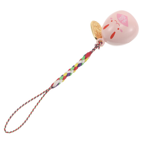 4Pcs Multi Brass Cellphone Charm Strap Cute Bell Sound Phone Accessory 2