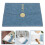 2Pcs Versatile Daily Planner Notebook Sky-Blue PU Cover with Calendar 11