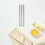 45Pcs Stainless Steel Wick Setter Tool for DIY Candle Making Silver 9