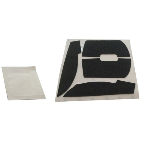 2Sets Black Mouse Accessory Grip Tape for Gaming and Work Mouse 1