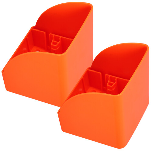 6Pcs Orange Outdoor Waterproof Outlet Protector Plastic Socket Cover 2