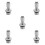 5Pcs Silver High Pressure Scuba Valve Adapter Quick Disconnect Coupler 8