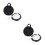 2Sets Professional Dumb Drum Practice Tool ABS Material for Beginners 8