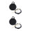 2Sets Professional Dumb Drum Practice Tool ABS Material for Beginners 7