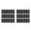 600Pcs Black PVC Threaded End Caps Bolt Screw Cover Nut Protectors 5