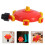 2Pcs Livestock Watering Tool ABS Red Automatic Feeder for Pig Drinking 11