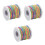 3Pcs Durable 1Mm Polyester Elastic String Cord for DIY Jewelry Crafts 4