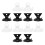 60Pcs Mini Plastic Lamp Changer Head Remover for Mr16 Gu10 Bulbs 2