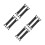 8Pcs Black Elastic Phone Holder Strap Adjustable One-Hand Grip 9
