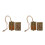 2Pcs Nylon Id Badge Holder Khaki with Adjustable Neck Strap for Men 6