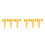 6Pcs Silicone Door Handle Covers Yellow Wall Protectors 4