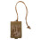 2Pcs Nylon Id Badge Holder Khaki with Adjustable Neck Strap for Men 2