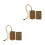 2Pcs Nylon Id Badge Holder Khaki with Adjustable Neck Strap for Men 3