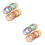 120Pcs Small Colored Rubber Bands Sturdy for Office Home Geoboards 5