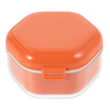 5Pcs Durable Plastic Retainer Storage Box Portable Holder for Braces