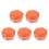 5Pcs Durable Plastic Retainer Storage Box Portable Holder for Braces 4