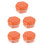 5Pcs Durable Plastic Retainer Storage Box Portable Holder for Braces 6
