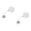 4Pcs Retractable Steel Cable Locks White Anti-Theft Security for Tools 5