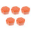 5Pcs Durable Plastic Retainer Storage Box Portable Holder for Braces 10
