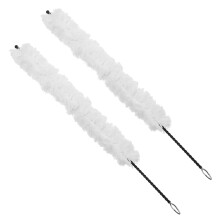 8Pcs Saxophone Clarinet Maintenance Kit Soft Cleaning Brushes White