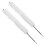 8Pcs Saxophone Clarinet Maintenance Kit Soft Cleaning Brushes White 1