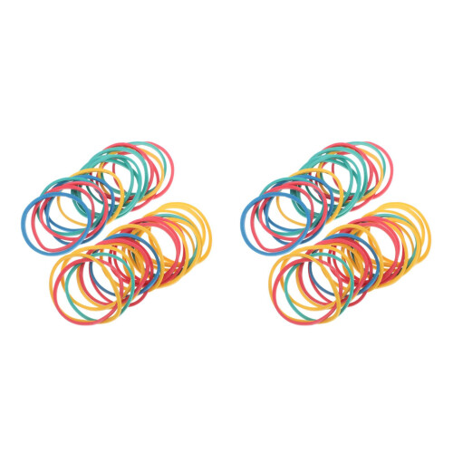 120Pcs Small Colored Rubber Bands Sturdy for Office Home Geoboards 2
